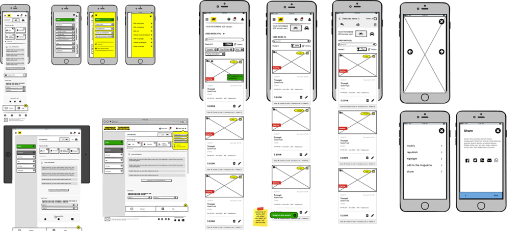 UX design development